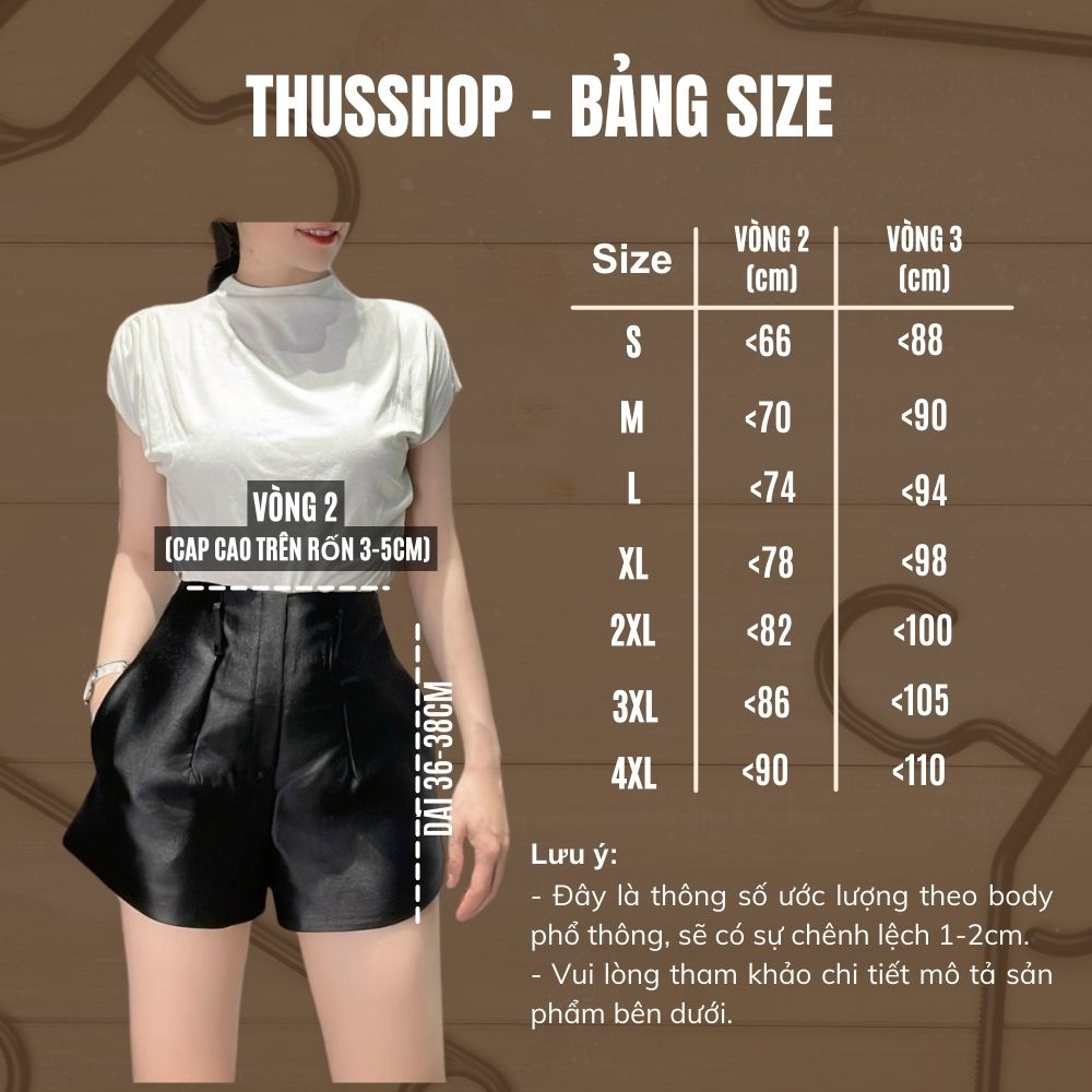 Quần Short Đùi Tafta Bigsize Ống Rộng Xòe Phồng Cạp Lưng Cao 2 Lớp Hàng Đẹp Cao Cấp THUS98 | BigBuy360 - bigbuy360.vn