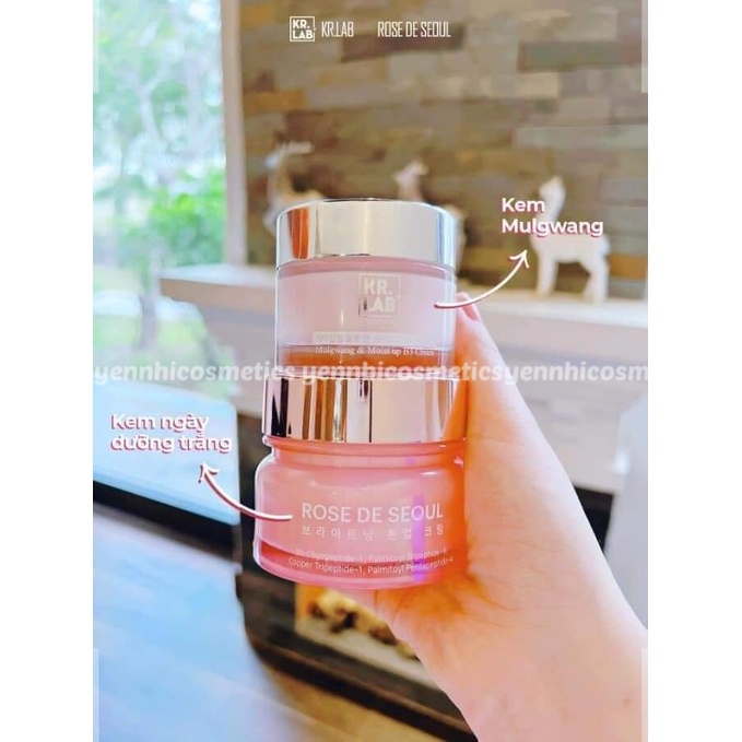 Kem nước Mulgwang Kr Lab cấy trắng căng bóng 50g