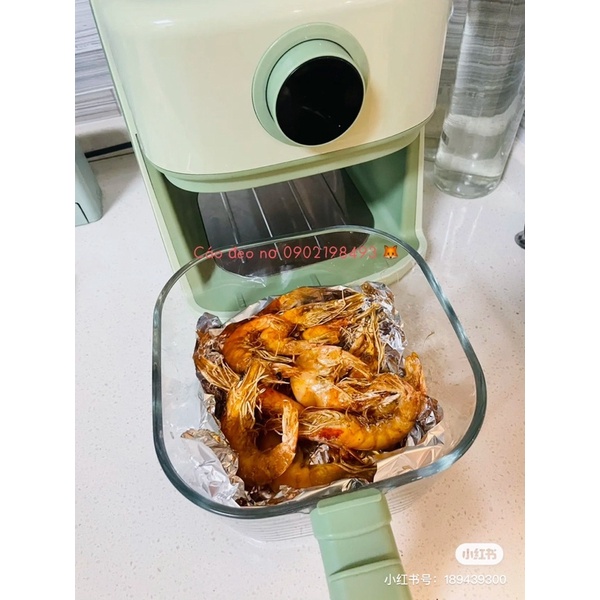 Nồi Chiên Không Dầu TOKIT FT RICO Dung Tích 3,5L Bảo Hành 12 Tháng - Cáo Đeo Nơ