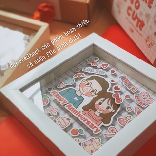 Khung ảnh DIY Chibi Theo Yêu Cầu