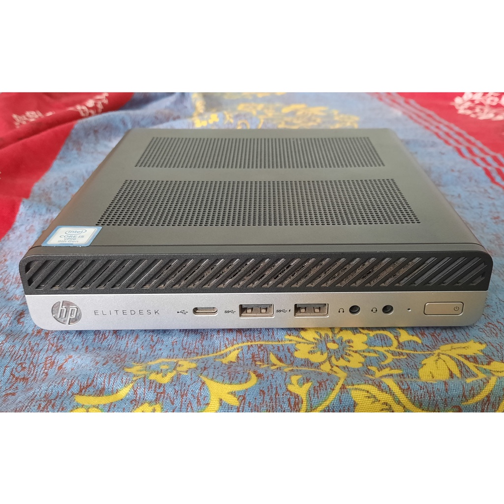 Barebone Tiny Mini PC HP EliteDesk 800 G5 90W tản đồng chạy tất cả chip Intel Gen 8, Gen 9