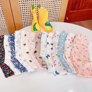 Set 4 quần legging lửng bé gái 80-130