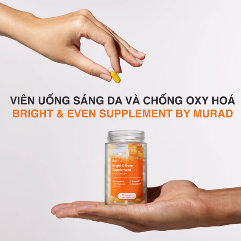Viên uống chống nắng Murad POMPHENOL SUNGUARD DIETARY SUPPLEMENT hộp 60 viên
