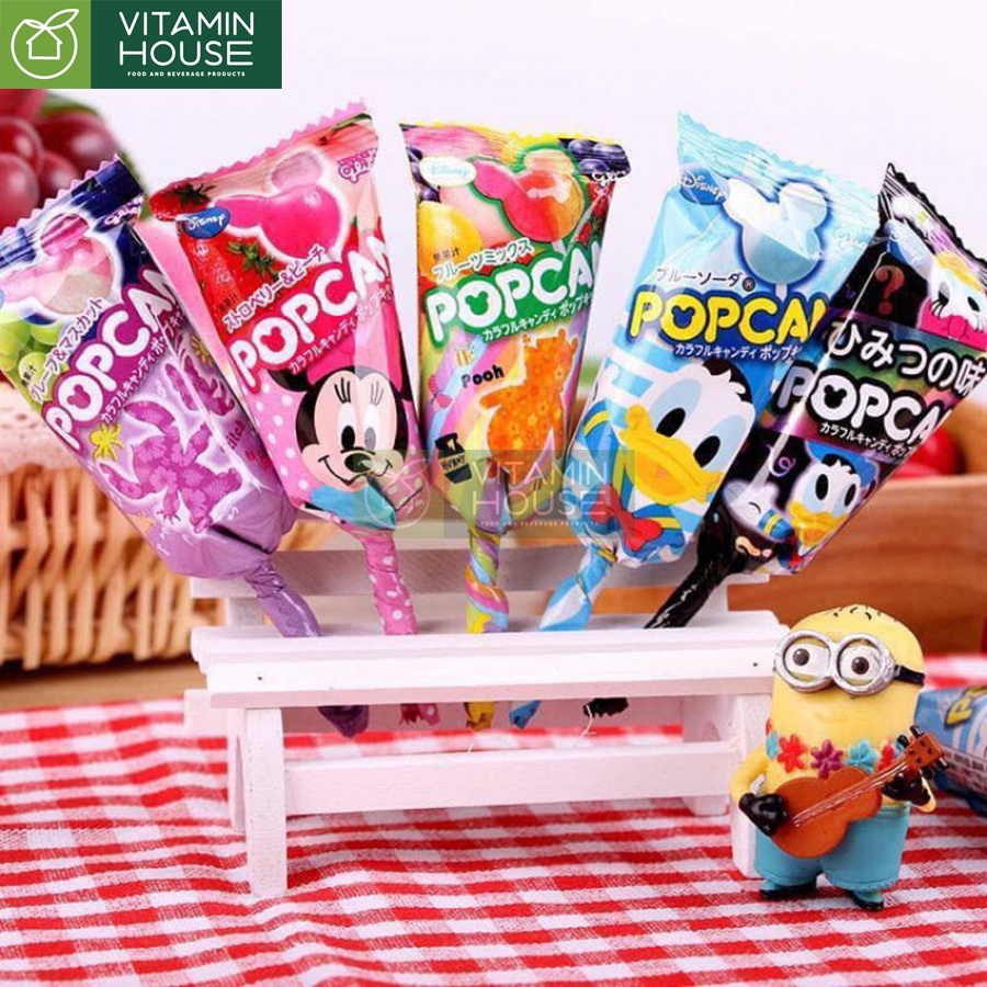 Combo 5 cây Kẹo mút Popcan Nhật