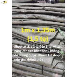 Bao tải dứa dày 100 x 140cm (1,5 tạ)