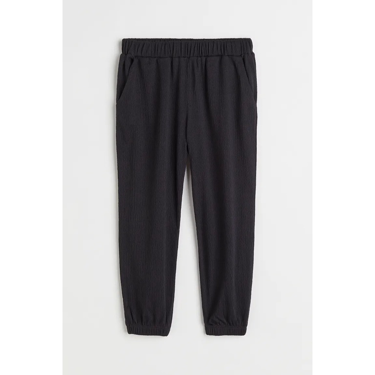 Quần jogger đen mỏng 1088518003 HM H&M_authentic US
