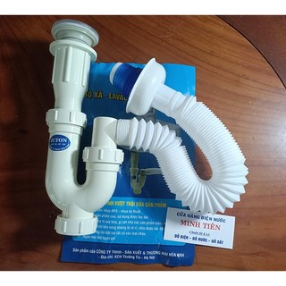 Bộ xả Lavabo, Bộ xi phông xả chậu lavabo JOTUN nắp lật INOX chống hôi chất lượng cao