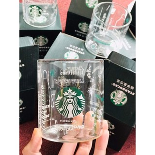 Ly Starbucks thủy tinh dung tích 280ml
