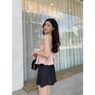 Áo hai dây nơ đủ màu