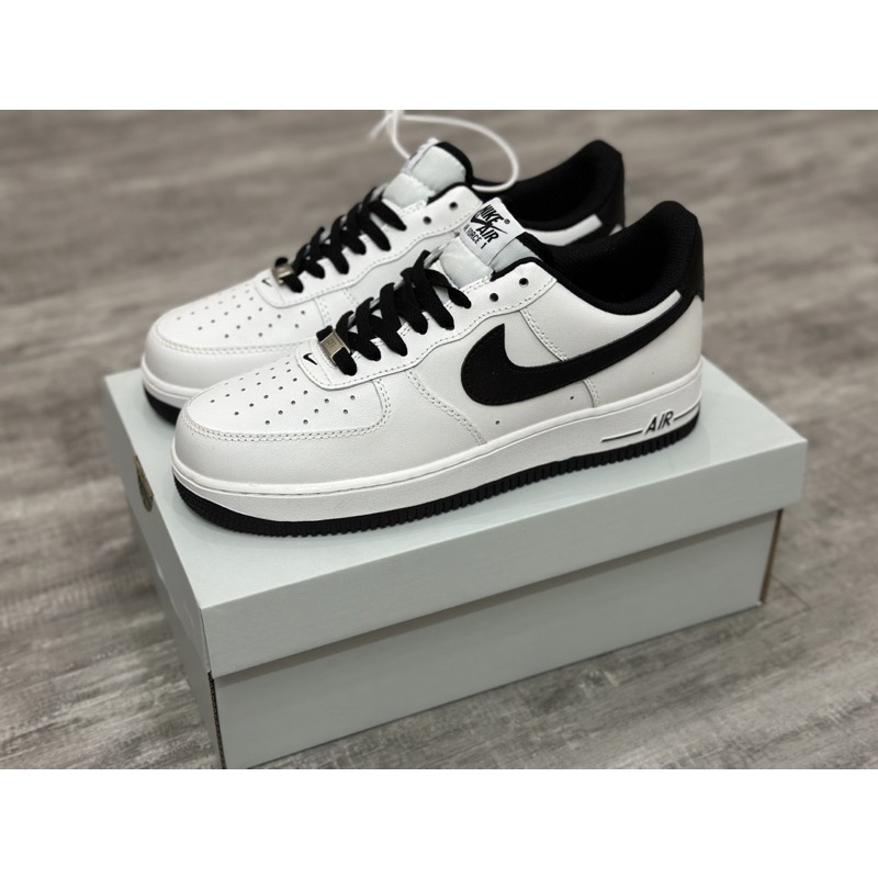 Giày thể thao nam nữ AF1 gót đen- GOOD QUALITY