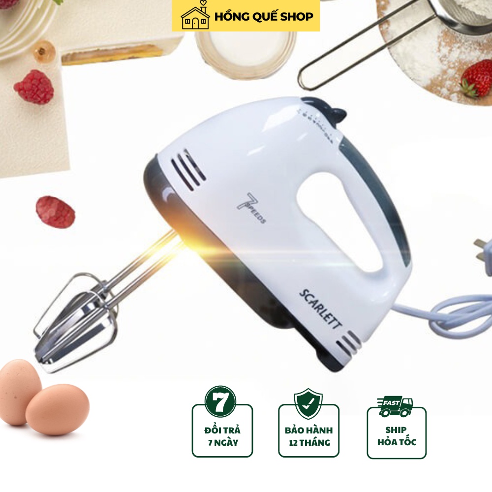 Máy đánh trứng cầm tay 7 tốc độ công suất 180W