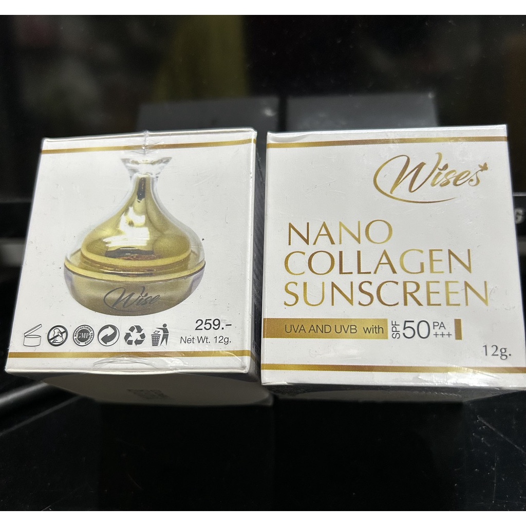 Kem Chống Nắng Wise Nano Collagen Sunscreen Thái Lan (12g)