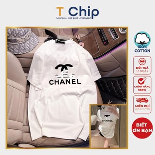 Áo phông tay lỡ form rộng TChip thun unisex nhiều màu lựa chọn cổ tròn nam nữ Oversize C014 in hình