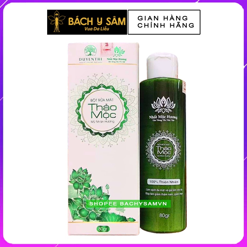 Bột Rửa Mặt Thảo Mộc Mỹ Nhân Hương Nhất Mộc Hương Duyên Thị - Bách Y Sâm