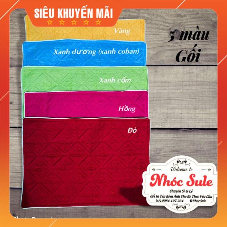 Vỏ gối in hình theo yêu cầu cho bé Nhóc Sule