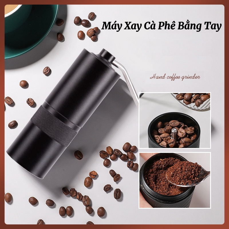 Máy Xay Cà Phê Bằng Tay Chất Lượng Cao Cối Xay Cà Phê Thủ Liệu Thép Không Gỉ