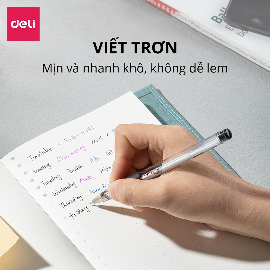 Set 10/20 Ruột Bút Mực Gel Màu Xanh Đen Đỏ Ngòi 0.5mm Tiện Dụng Hình Hoạt Hình Vui Nhộn