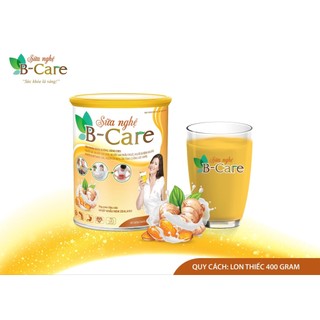 Sữa nghệ b-care lon 400gr bcare + tặng quà