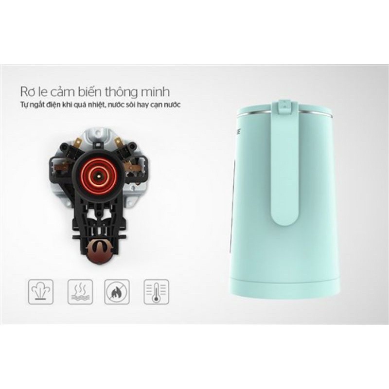 Ấm Đun Siêu Tốc Sunhouse SHD1351 1.8L