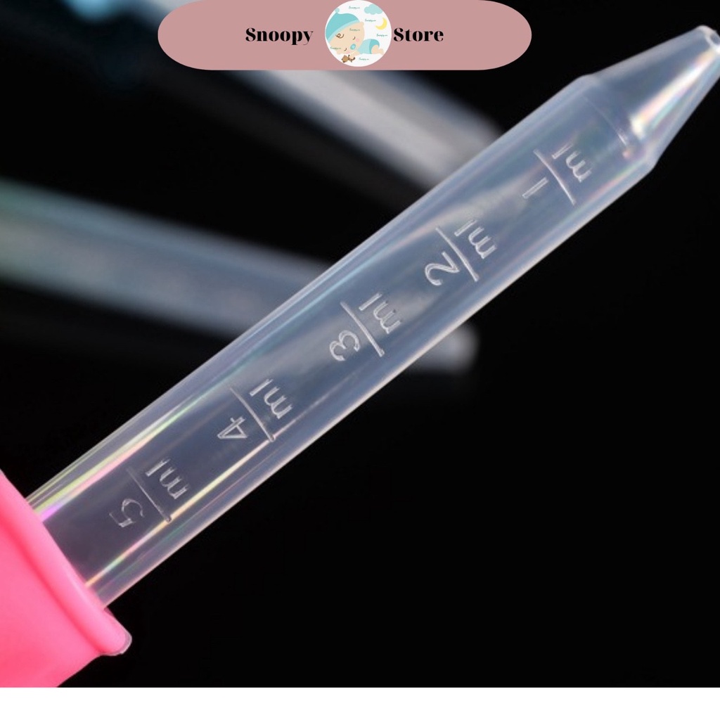 Ống Bón Sữa 5ml Cho Bé
