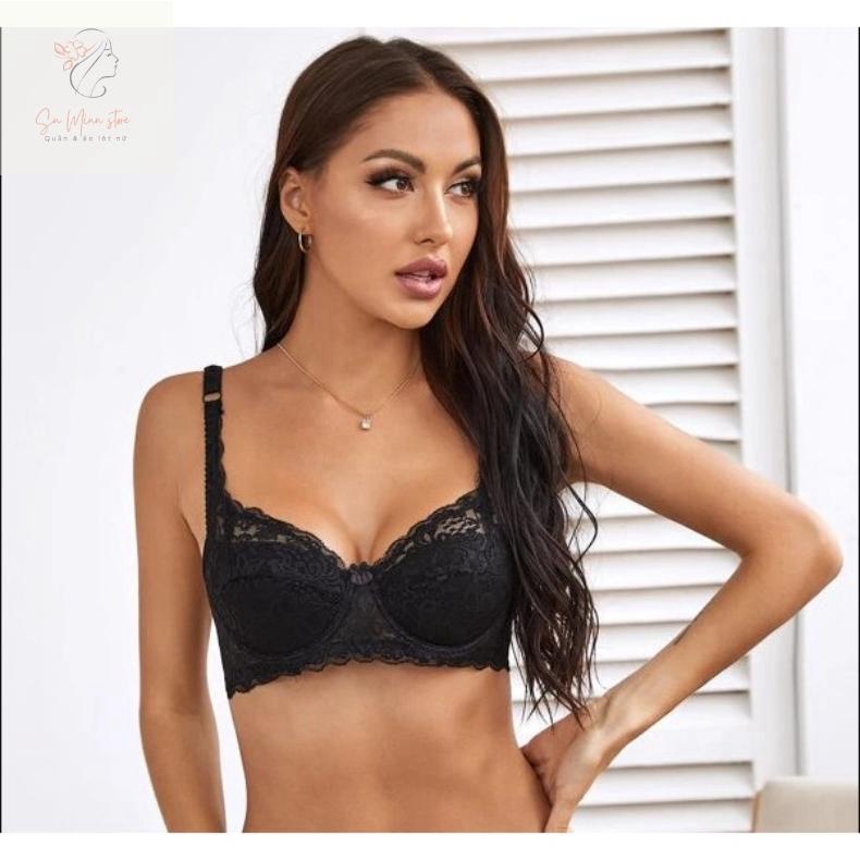 Áo Phối Ren Không Mút Có Gọng Siêu Quyến Rũ Su Minn Store AR0