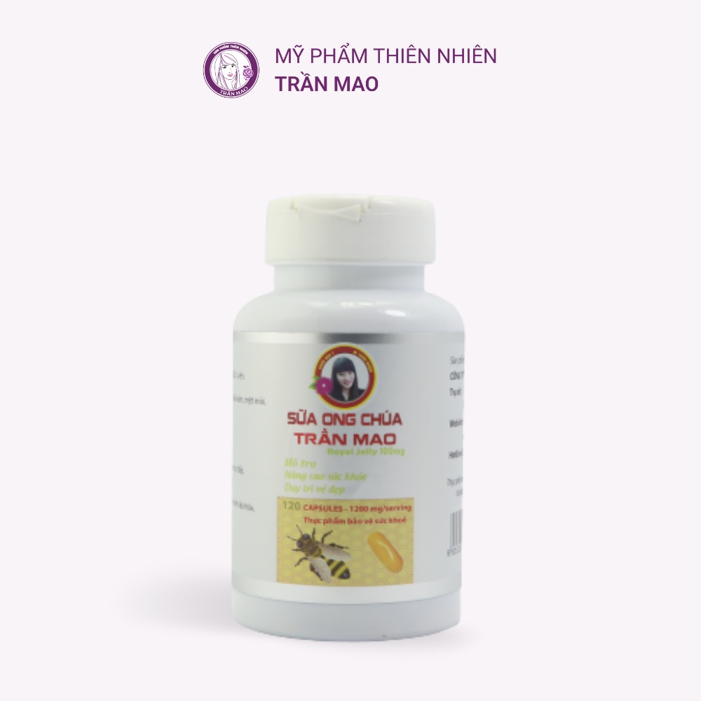 Viên Sữa Ong Chúa Tươi Trần Mao - Nâng Cao Sức Khỏe, Bổ Sung Collagen Tự Nhiên