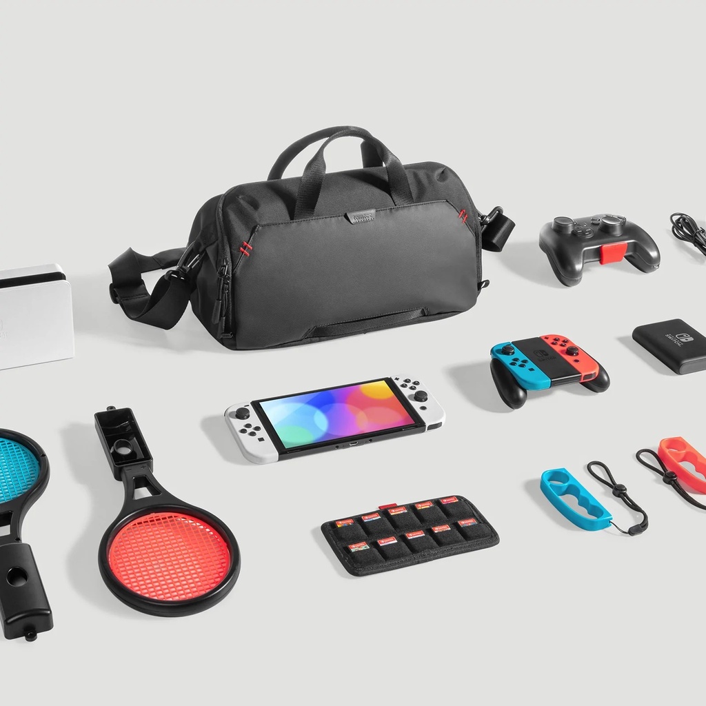 Túi Đeo Tomtoc  Arccos Storage For Nintendo Switch And Oled Model | Black A0535-Hãng Chính Hãng