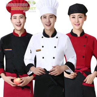 Tạp dề bếp nam Tạp dề bếp trưởng Tạp dề đầu bếp có túi