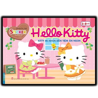 Sách - Hello Kitty - Kitty mi nhon đến tiệm ăn ngon - tái bản
