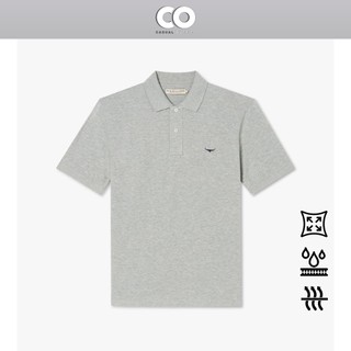  Áo polo nam basic R.M.W chất liệu 100% cotton thoáng mát co giãn tốt - Màu xám