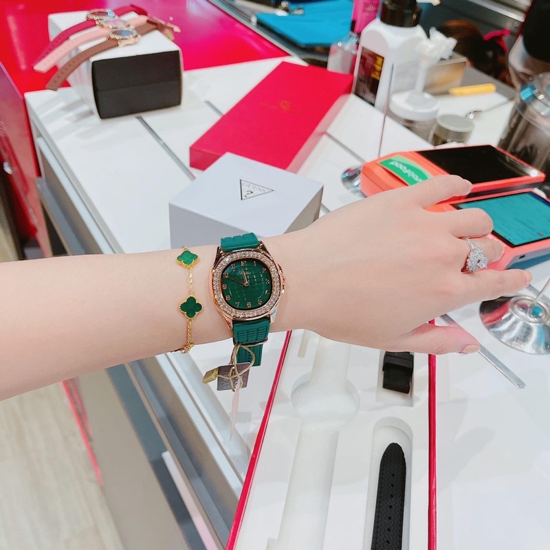 Đồng hồ nữ Scottie 31mm dây silicon bền bỉ sang trọng Mai Luxury Watch SC9145