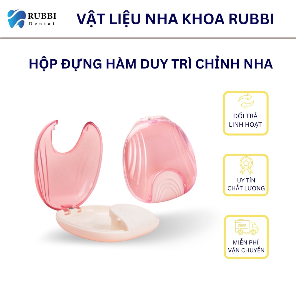 Hộp đựng hàm duy trì chỉnh nha, khay niềng răng