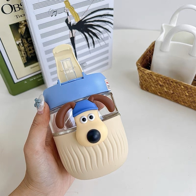 Sticker 3D hình Gromit trang trí có nam châm