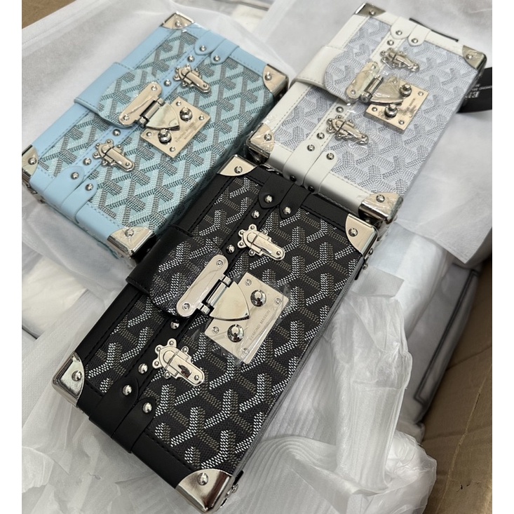 Túi Hộp Trunk Edmond Masion Madrid SS23 Khắc Logo Chính Hãng