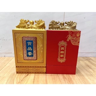 Lon trà hộp trà cao cấp long ấn siêu sang
