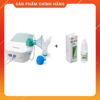 Máy hút mũi và xông khí dung 2 trong 1 Omron Duobaby tặng kèm 1 chai nước muối sinh lí