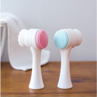 Cọ rửa mặt - massage 2 trong 1, phong cách Hàn Quốc.
