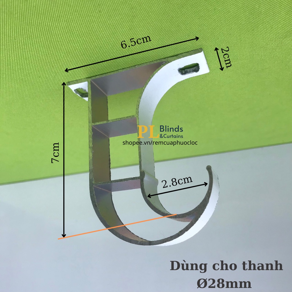 PHỤ KIỆN RÈM CỬA - Pát Treo Rèm - Chụp Đầu Thanh Treo - Núm Vén Rèm - Pát đỡ thanh treo rèm - Giá đỡ thanh treo rèm | BigBuy360 - bigbuy360.vn