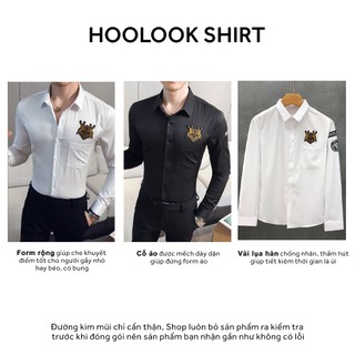Áo sơ mi nam lụa HOOLOOK SHIRT - GS20