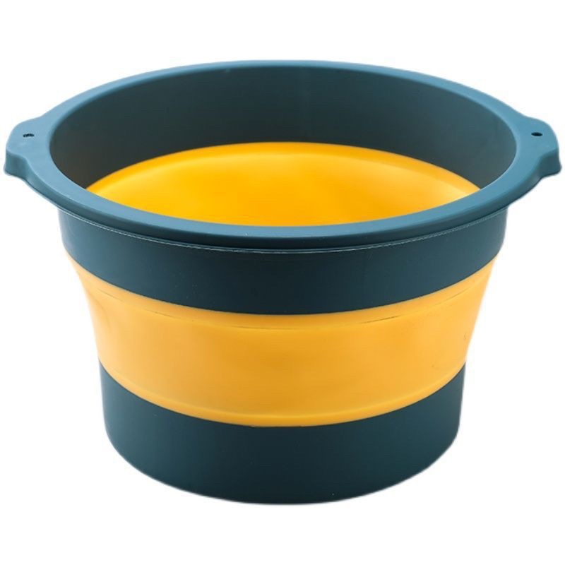 CHẬU NGÂM CHÂN GÂP GỌN SILICON MASSAGE THƯ GIÃN SIZE TO