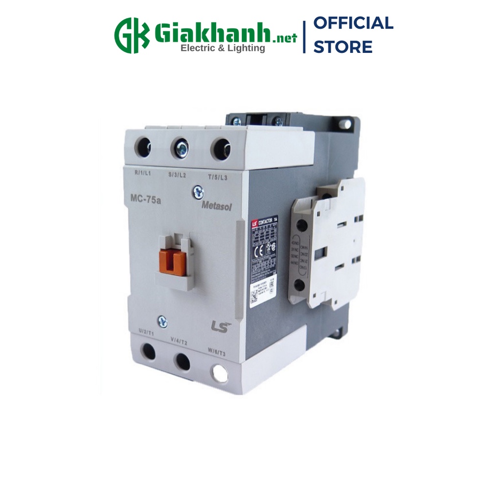 Khởi Động Từ – Contactor LS MC-75a 220V 75A 37kW 2NC+2NO