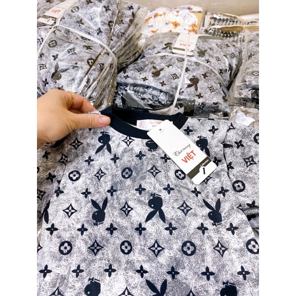 Bộ cộc tay bé trai 8-38kg , bộ quần áo poly cotton in tràn hoạ tiết siêu sang chảnh cho bé