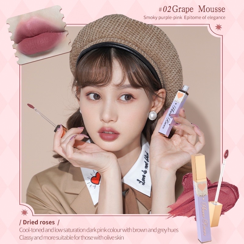 Pass son Flower Knows Màu 02