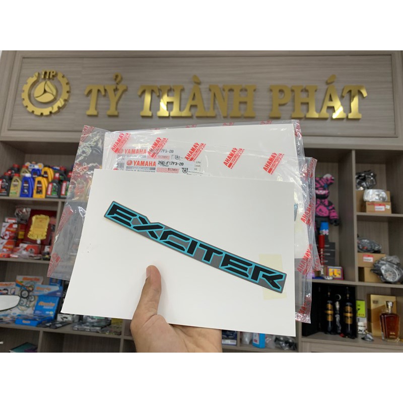 Tem sườn Ex 150 Led 20 Xám Xanh Limited