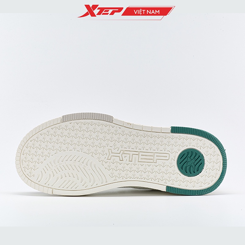 Giày sneaker nữ Xtep chính hãng, đế giày thoáng cao tôn dáng khi phối đồ, chất liệu lưới thoáng khí 877218310023