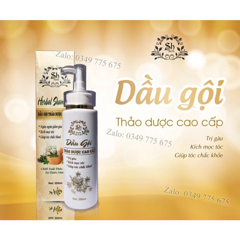 Dầu gội - Dầu gội thảo dược giúp giảm gàu, kích thích mọc tóc, nuôi dưỡng tóc