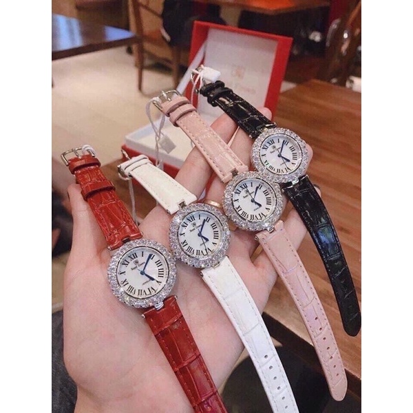 Đồng hồ Royal Crown 6305 dây da