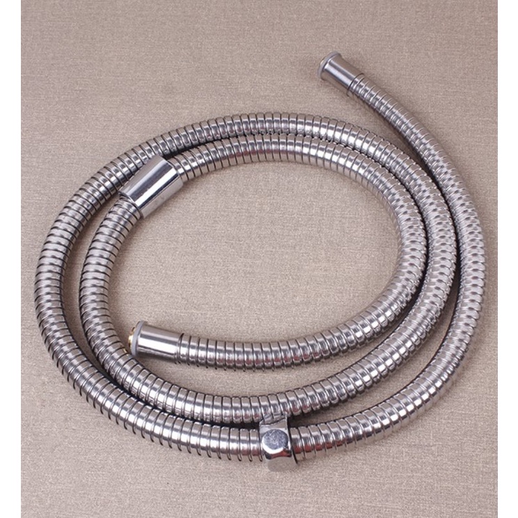 Vòi sen tăng áp loại to 7.7cm có hạt lọc nano - Kèm dây