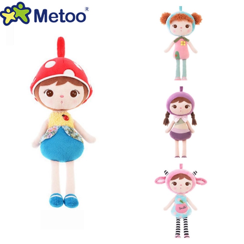 Búp bê nhồi bông Metoo hoạt hình Kawaii 45cm đồ chơi trẻ em