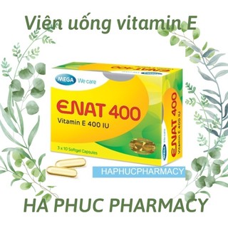 ☘️☘️enat 400- viên uống vitamin e căng mịn da☘️☘️☘️